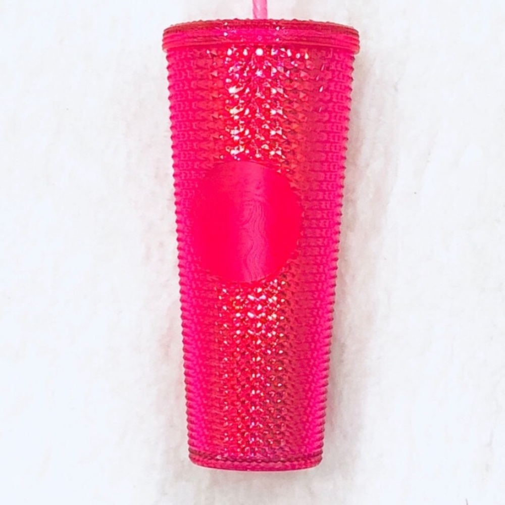 Studded Pink Starbucks Cup